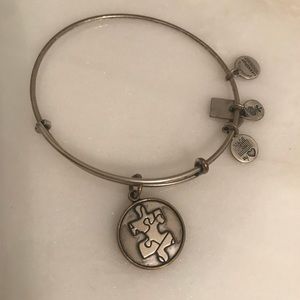 Alex and Ami puzzle piece bracelet